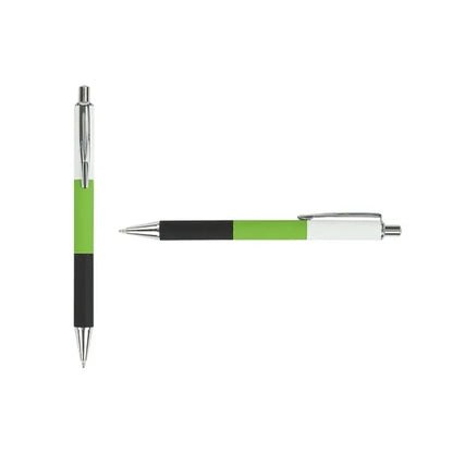 Color-Pop Plunge-Action Aluminum Ballpoint Pen
