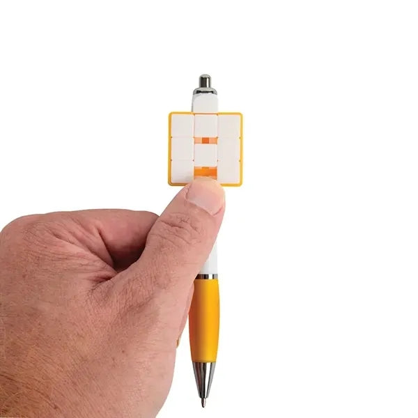 Puzzle Plunge-Action Ballpoint Pen