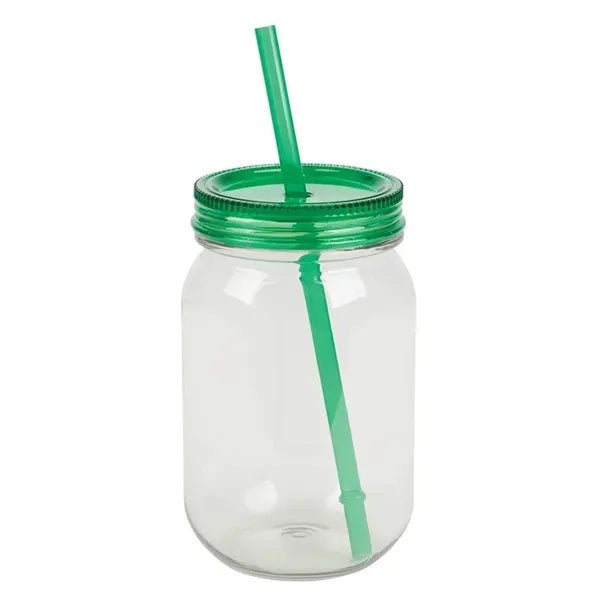 Bootlegger II 27 oz. RPET Mason Jar Tumbler