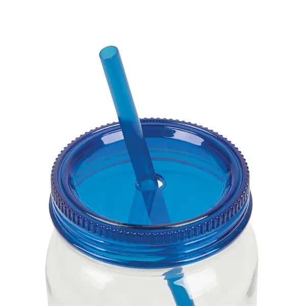 Bootlegger II 27 oz. RPET Mason Jar Tumbler