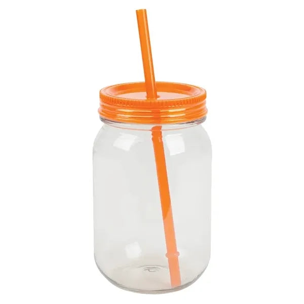 Bootlegger II 27 oz. RPET Mason Jar Tumbler