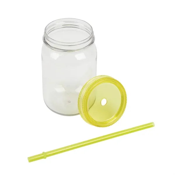 Bootlegger II 27 oz. RPET Mason Jar Tumbler