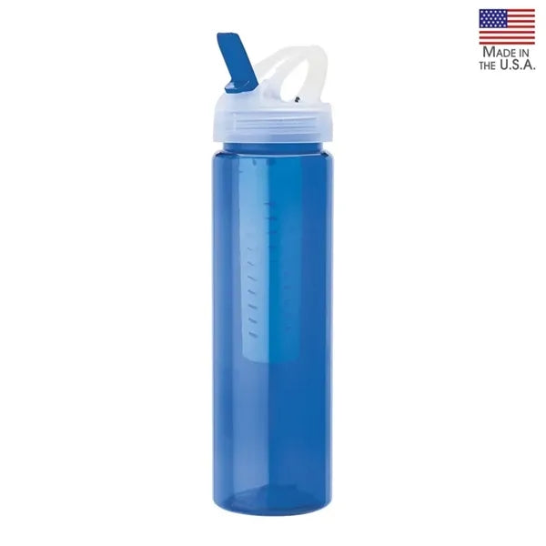 Newport 25 oz. PET Bottle with Flip Spout & Infuser