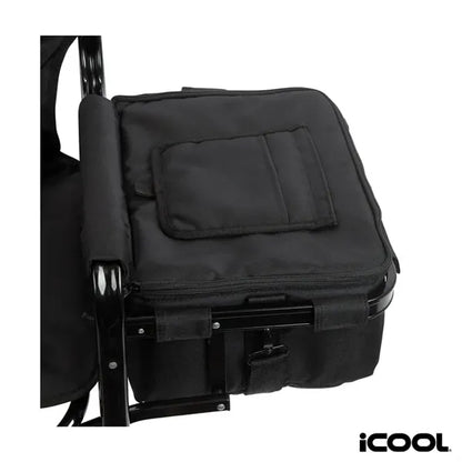 iCOOL Twin Peaks Deluxe Camping Chair With 18-Can Cooler