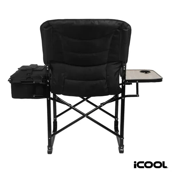 iCOOL Twin Peaks Deluxe Camping Chair With 18-Can Cooler