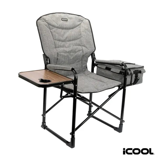 iCOOL Twin Peaks Deluxe Camping Chair With 18-Can Cooler