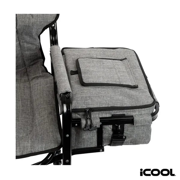 iCOOL Twin Peaks Deluxe Camping Chair With 18-Can Cooler