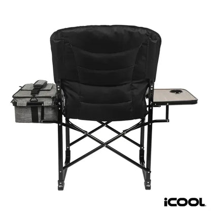 iCOOL Twin Peaks Deluxe Camping Chair With 18-Can Cooler