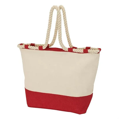 Barcelona Canvas & Jute Tote