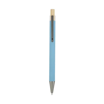 Arundi Recycled Aluminum Pen With Bamboo Plunger
