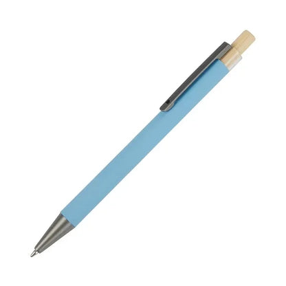 Arundi Recycled Aluminum Pen With Bamboo Plunger
