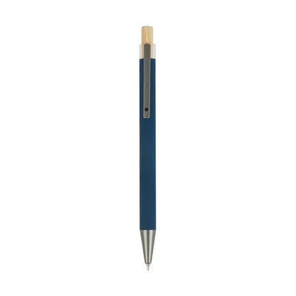 Arundi Recycled Aluminum Pen With Bamboo Plunger