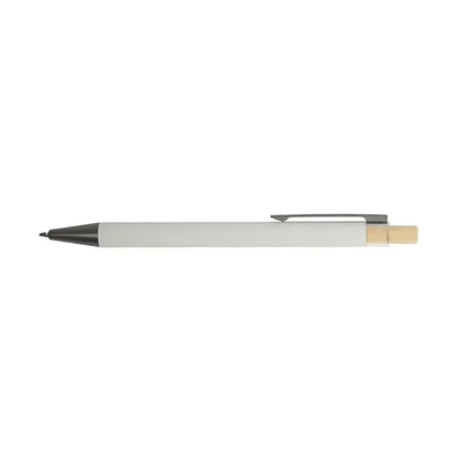 Arundi Recycled Aluminum Pen With Bamboo Plunger