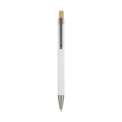 Arundi Recycled Aluminum Pen With Bamboo Plunger
