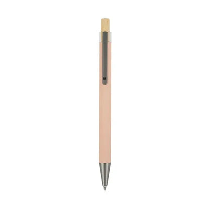Arundi Recycled Aluminum Pen With Bamboo Plunger