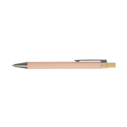 Arundi Recycled Aluminum Pen With Bamboo Plunger