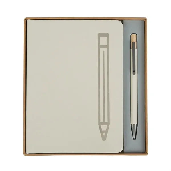 Manhattan II Gift Set w/ Magnetic Journal & Recycled Pen