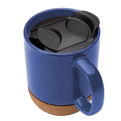 Kenya 14 oz. Ceramic Mug With Cork Base