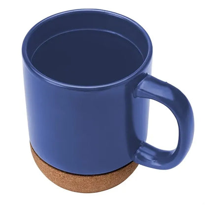 Kenya 14 oz. Ceramic Mug With Cork Base