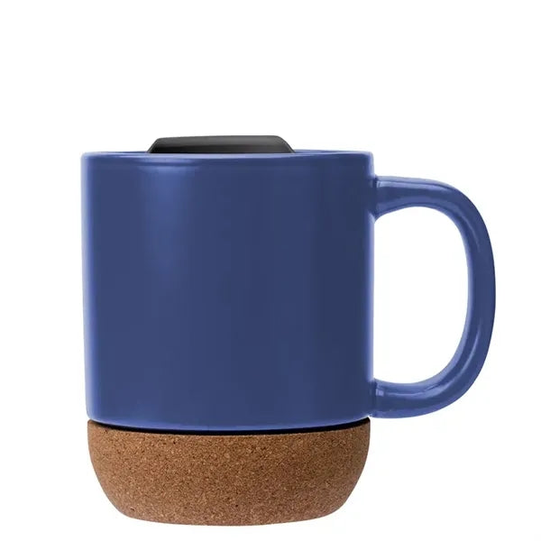 Kenya 14 oz. Ceramic Mug With Cork Base