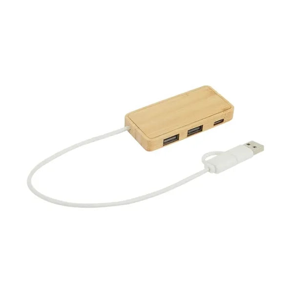 Douglas Bamboo Dual USB Hub