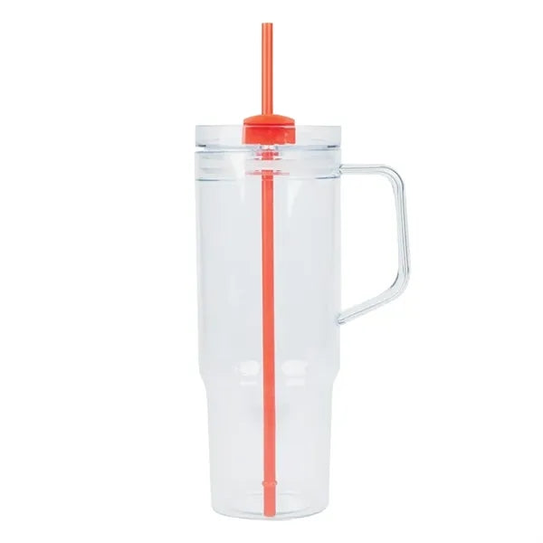 Oliver 40 oz. Clear AS Travel Mug