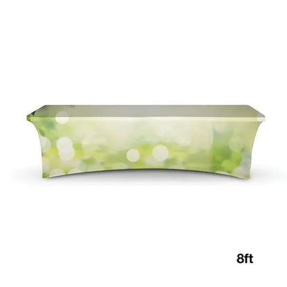 DisplaySplash 8' RPET Stretch Table Cover