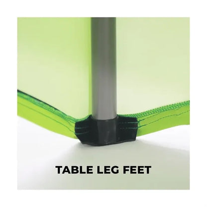 DisplaySplash 8' RPET Stretch Open Back Table Cover