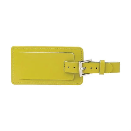 Fragolino Leather Luggage Spotter Tag