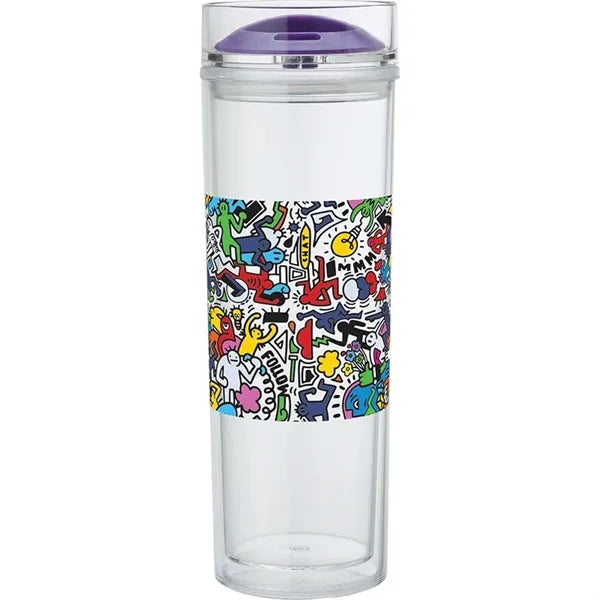 Jomocha 16 oz. Double Lid Hot / Cold Tumbler