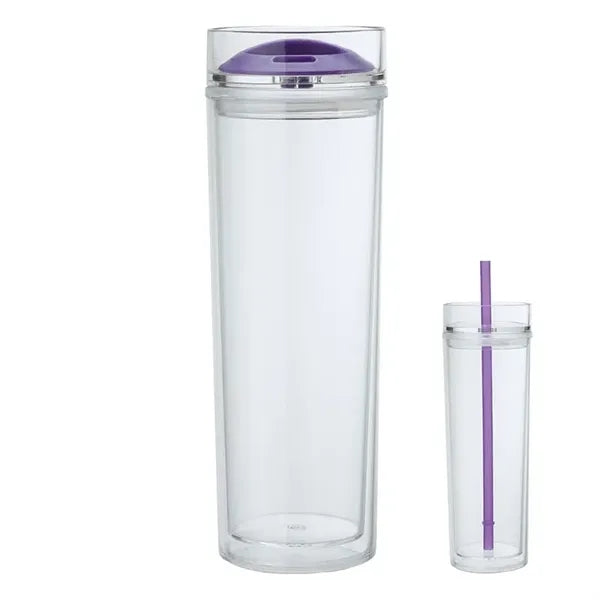 Jomocha 16 oz. Double Lid Hot / Cold Tumbler