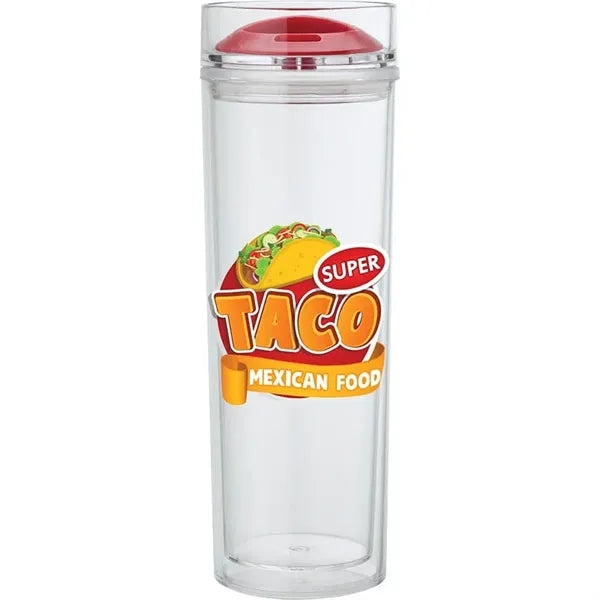 Jomocha 16 oz. Double Lid Hot / Cold Tumbler