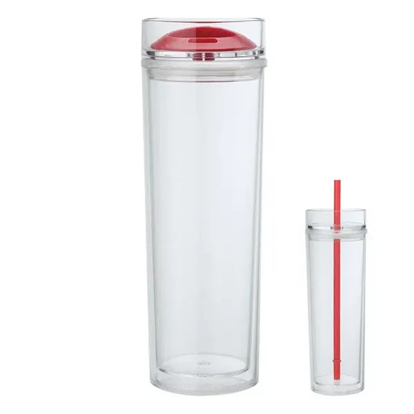 Jomocha 16 oz. Double Lid Hot / Cold Tumbler