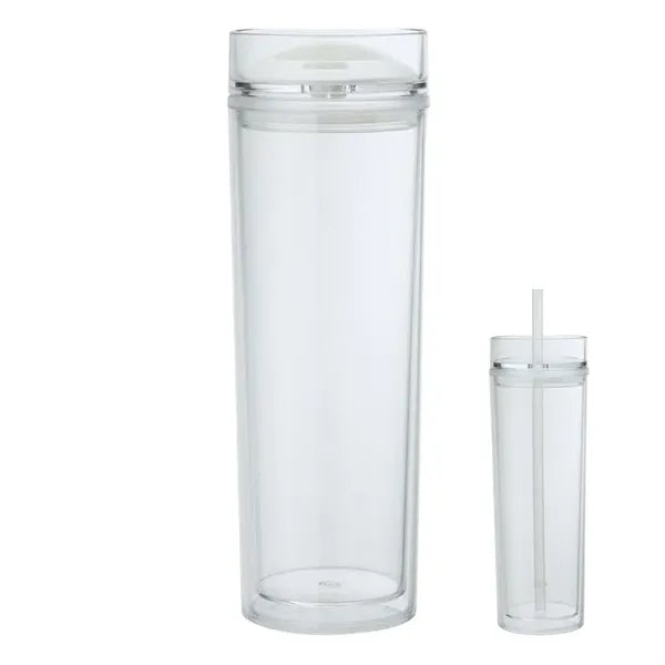 Jomocha 16 oz. Double Lid Hot / Cold Tumbler