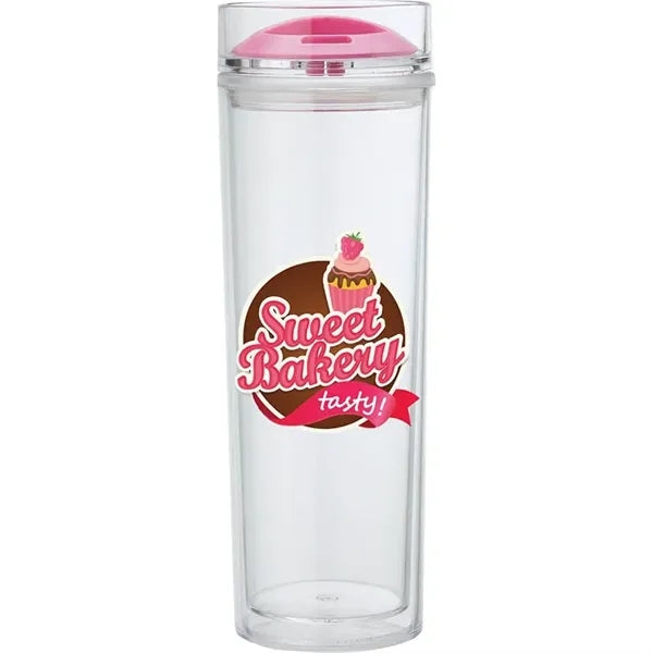 Jomocha 16 oz. Double Lid Hot / Cold Tumbler