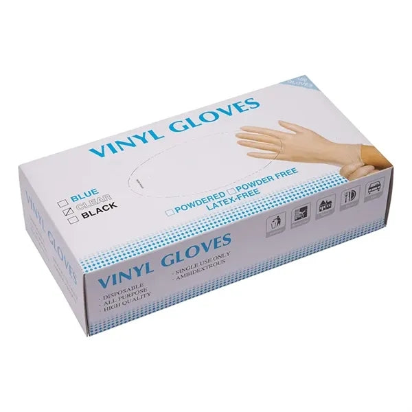 Protection-XL Box of 100 Extra Large Size Vinyl Gloves (5...