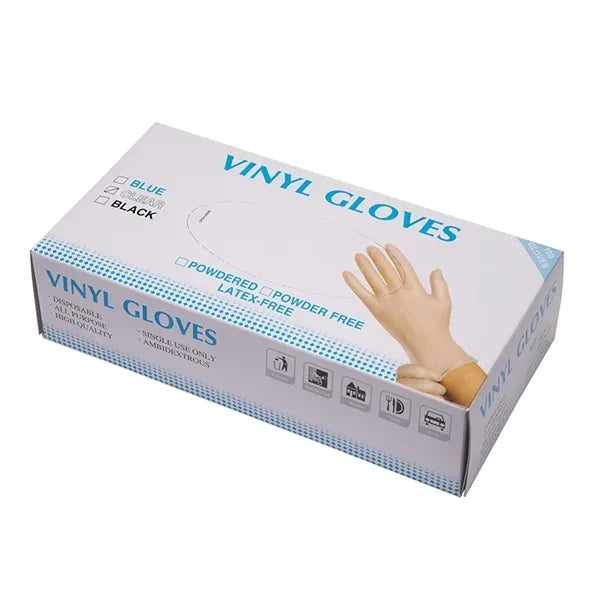 Protection-XL Box of 100 Extra Large Size Vinyl Gloves (5...