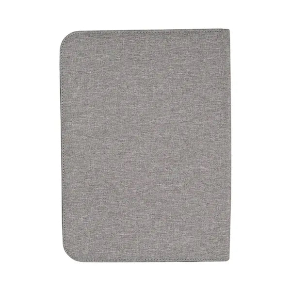 Sterling RPET Zippered Letter Size Padfolio