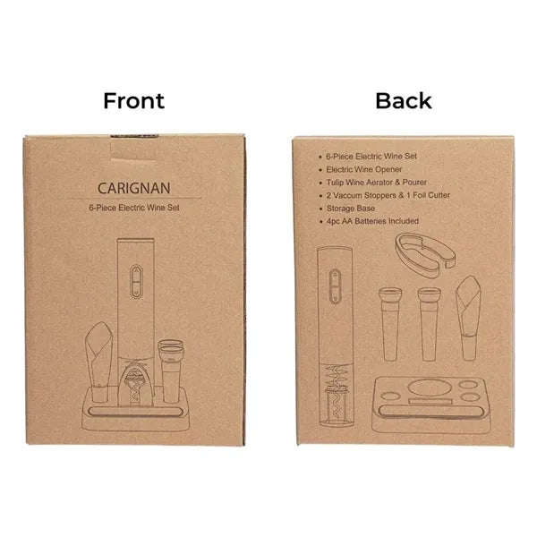 Carignan 6-Piece Electric Wine Set
