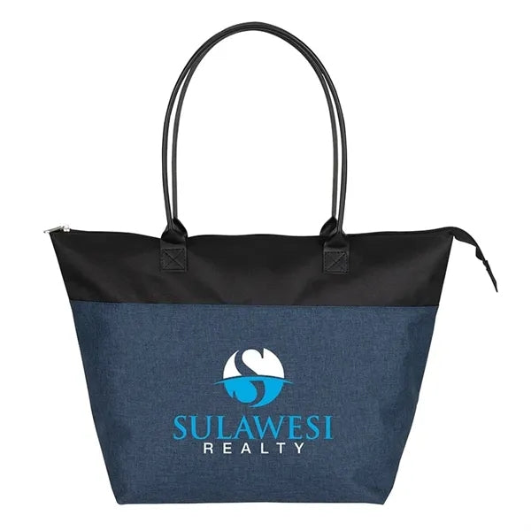 Abigail Two-Tone Tote Bag