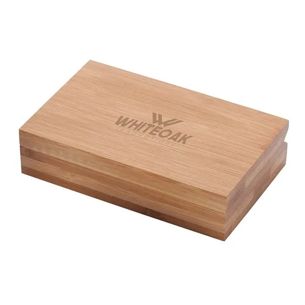 Bel Vino 2-Piece Bamboo Wine Set