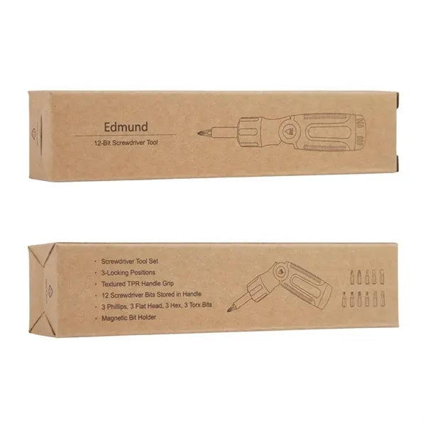 Edmund 3-Position, 12-Bit Screwdriver Tool
