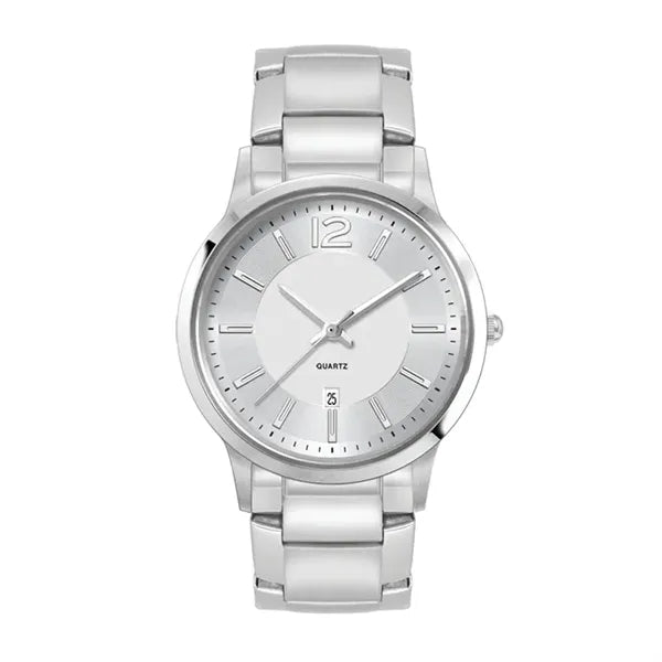 Ladies Silver Stainless Steel 3 Hand Ladies Silver Stainl...
