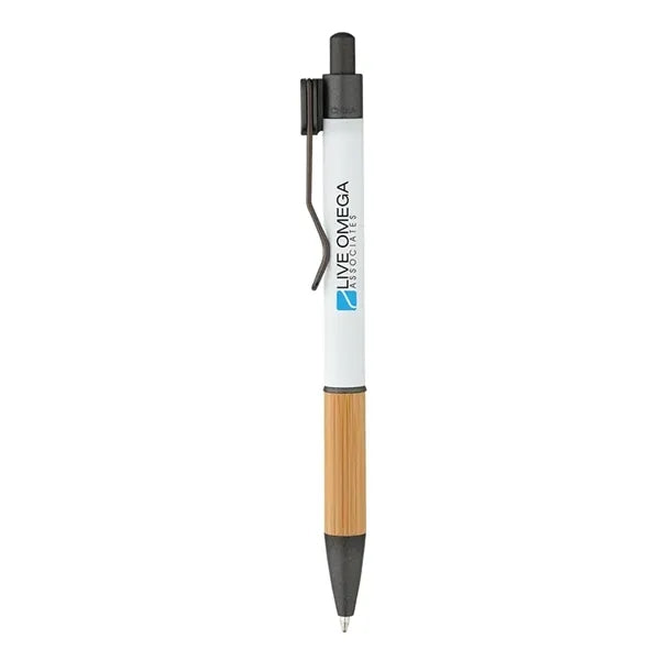 Manoa Ballpoint Pen w/ Bamboo Grip