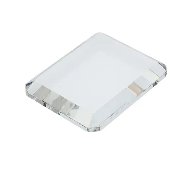 Prato Rectangle Crystal Paperweight