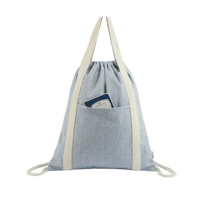 Renew II 9 oz. Recycled Cotton Drawstring Bag