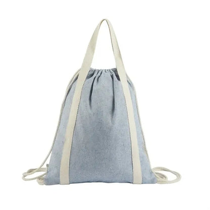 Renew II 9 oz. Recycled Cotton Drawstring Bag