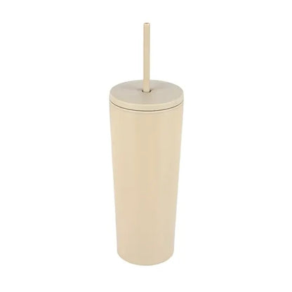 Bayard 24 oz. Double Wall Steel/PP Liner Straw Tumbler