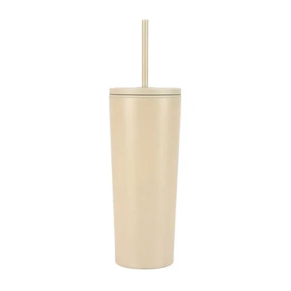 Bayard 24 oz. Double Wall Steel/PP Liner Straw Tumbler