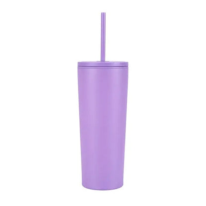 Bayard 24 oz. Double Wall Steel/PP Liner Straw Tumbler